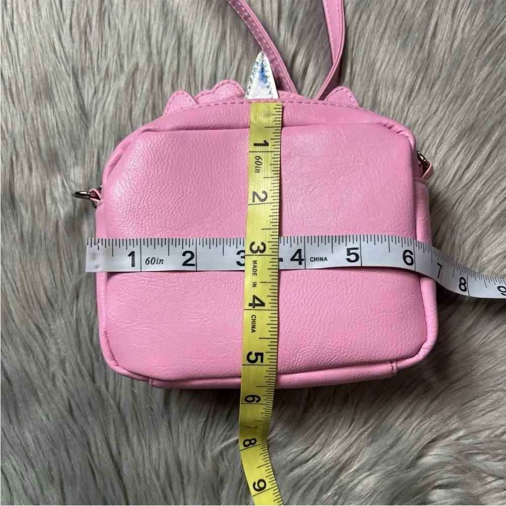 Girls Miss Gwen’s OMG Accessories Rainbow Glitter Unicorn Pink Purse